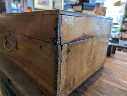 Wood box- English Antique