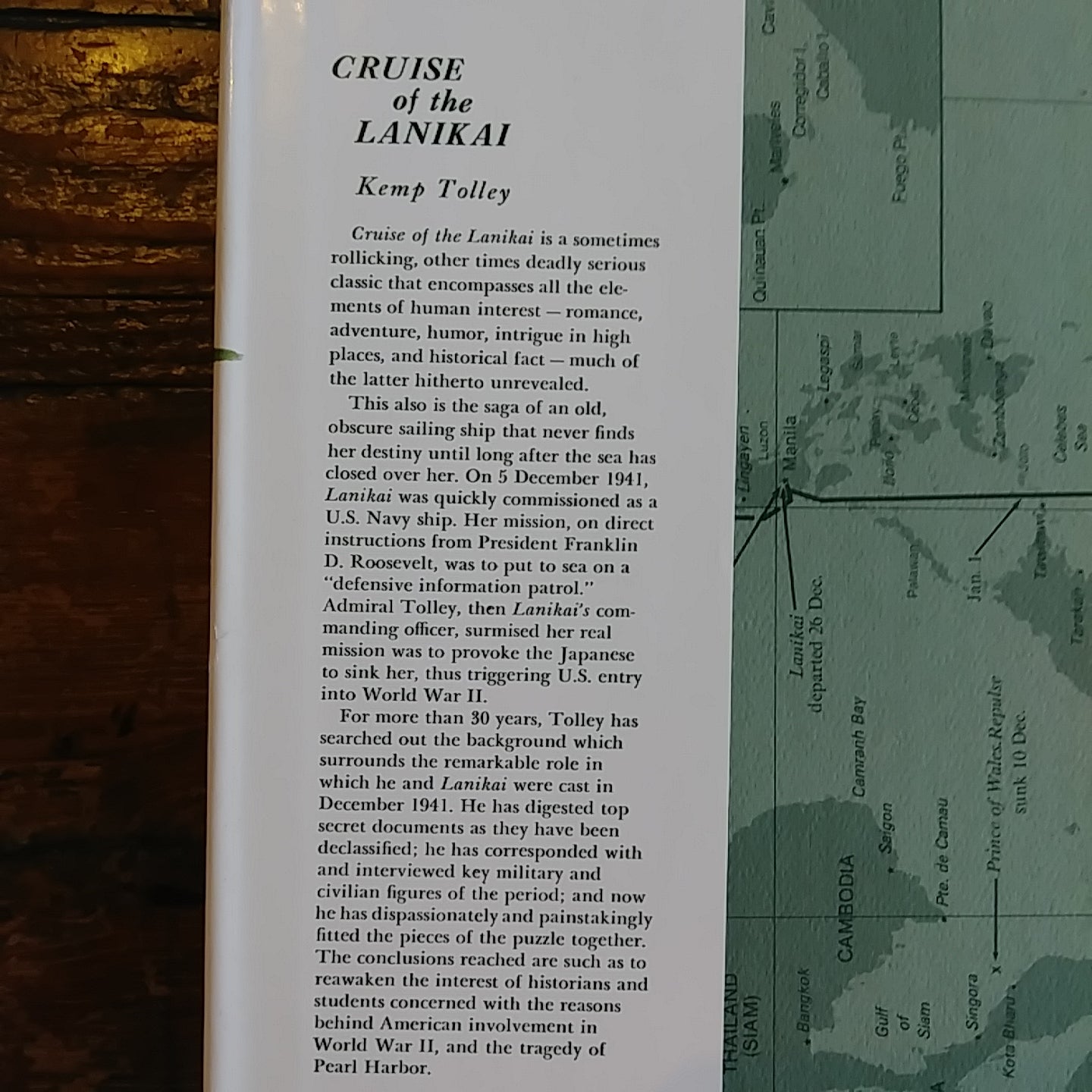 Book, "Cruise of the Lanikai - Incitement to War"