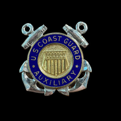 Coast guard auxiliary pin