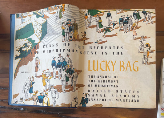 United States Naval Academy Yearbook - 1941 - Lucky Bag