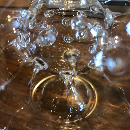 Handblown Glass, Oil and Vinegar Dual Bottle - Annapolis Maritime Antiques