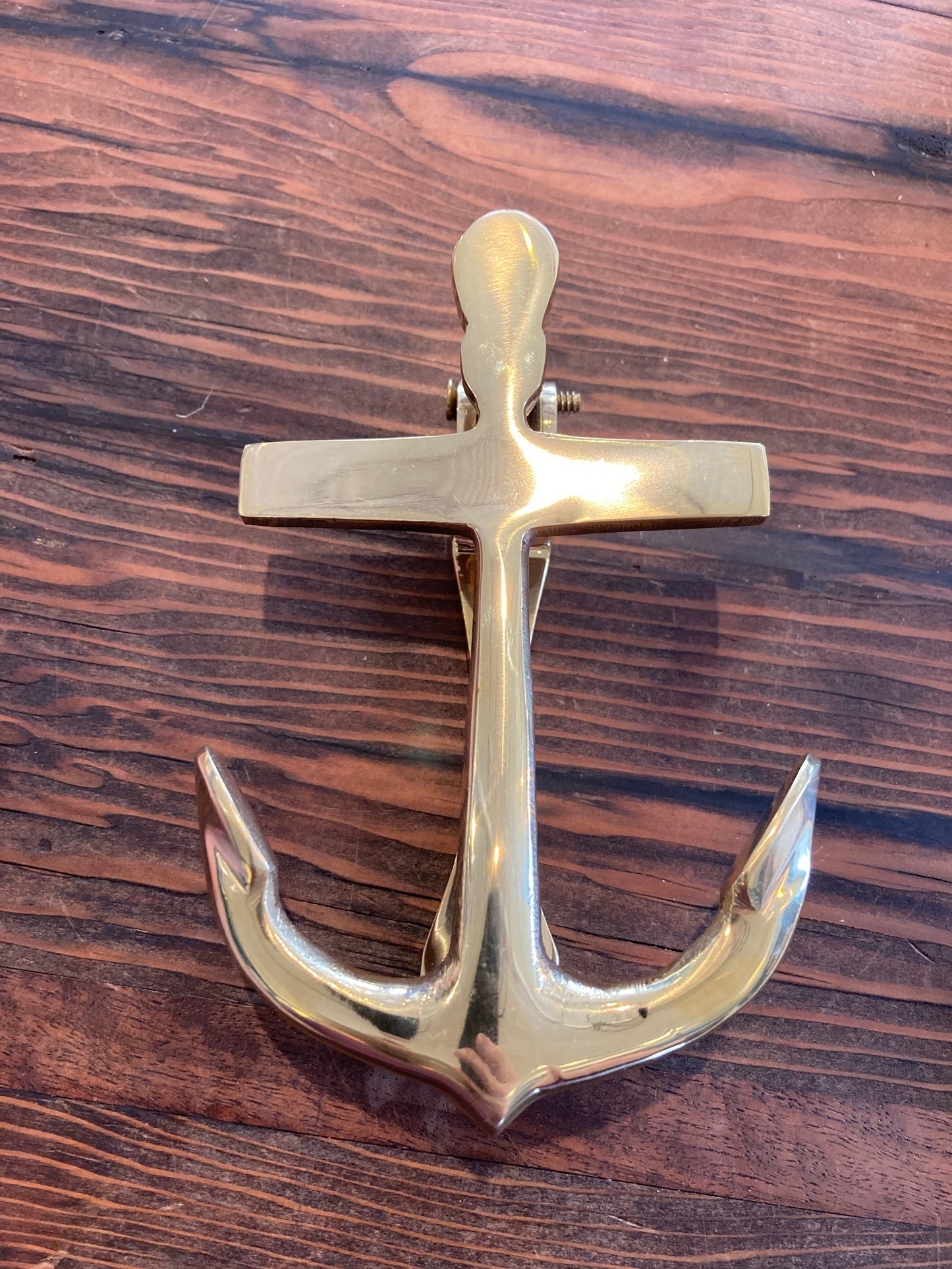 Brass Anchor Door knocker