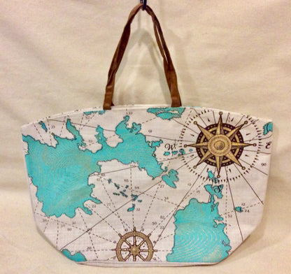 Tote Bag, nautical - Annapolis Maritime Antiques