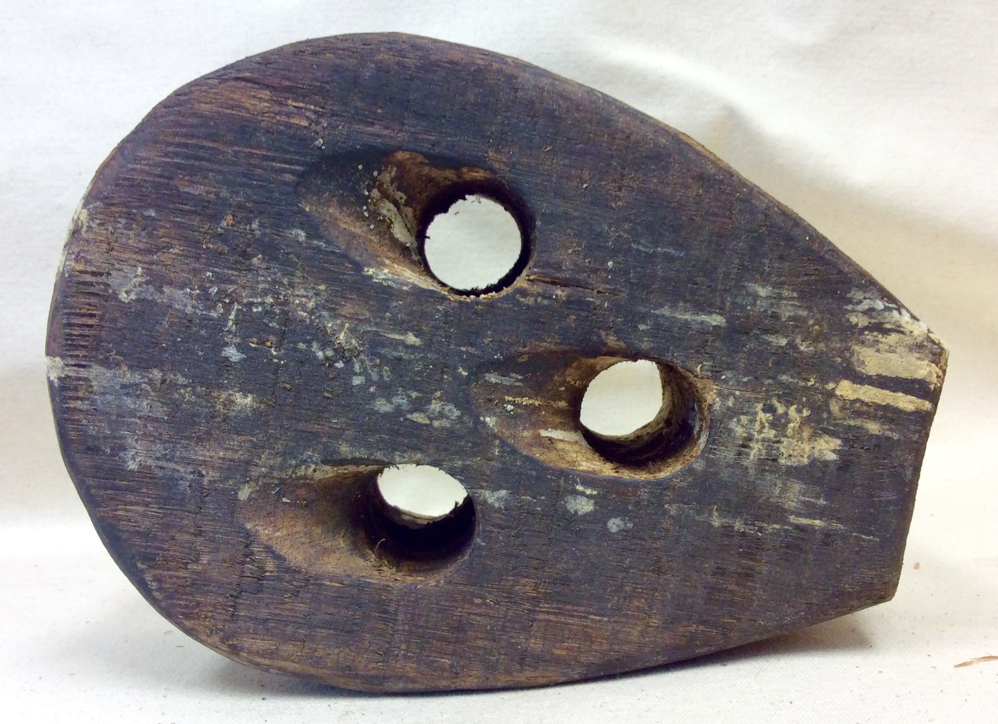 Deadeyes, wood block, individual - Annapolis Maritime Antiques