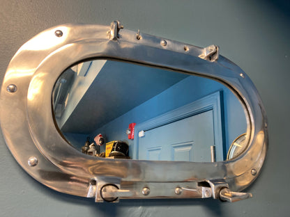 Chrome Porthole Mirror