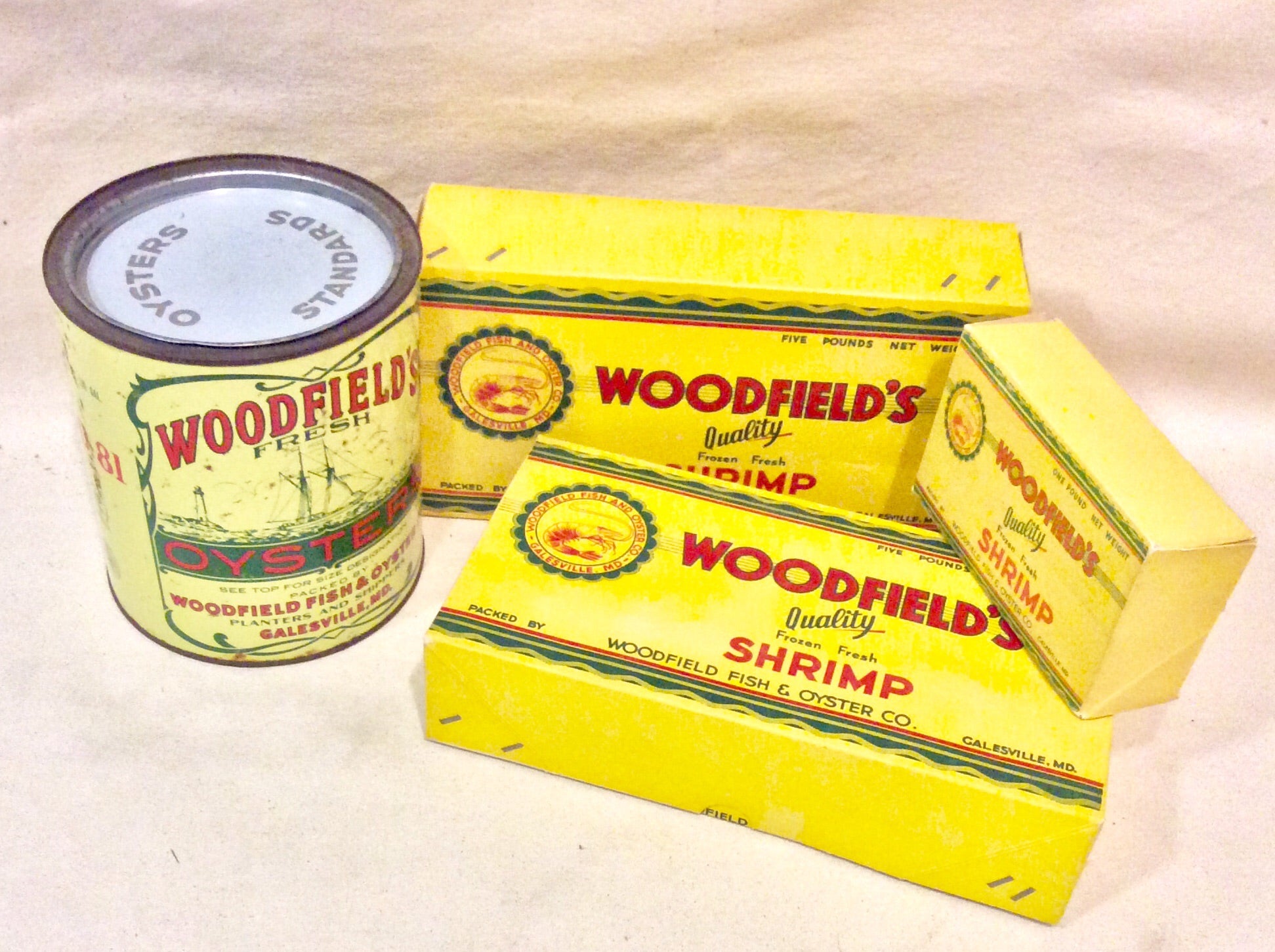 Woodfield's, Set Of 3 Items - Annapolis Maritime Antiques