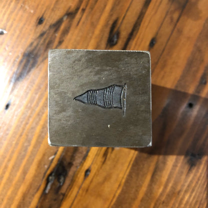 Steel Stamping Die, Stamford Yacht Club Burgee - Annapolis Maritime Antiques