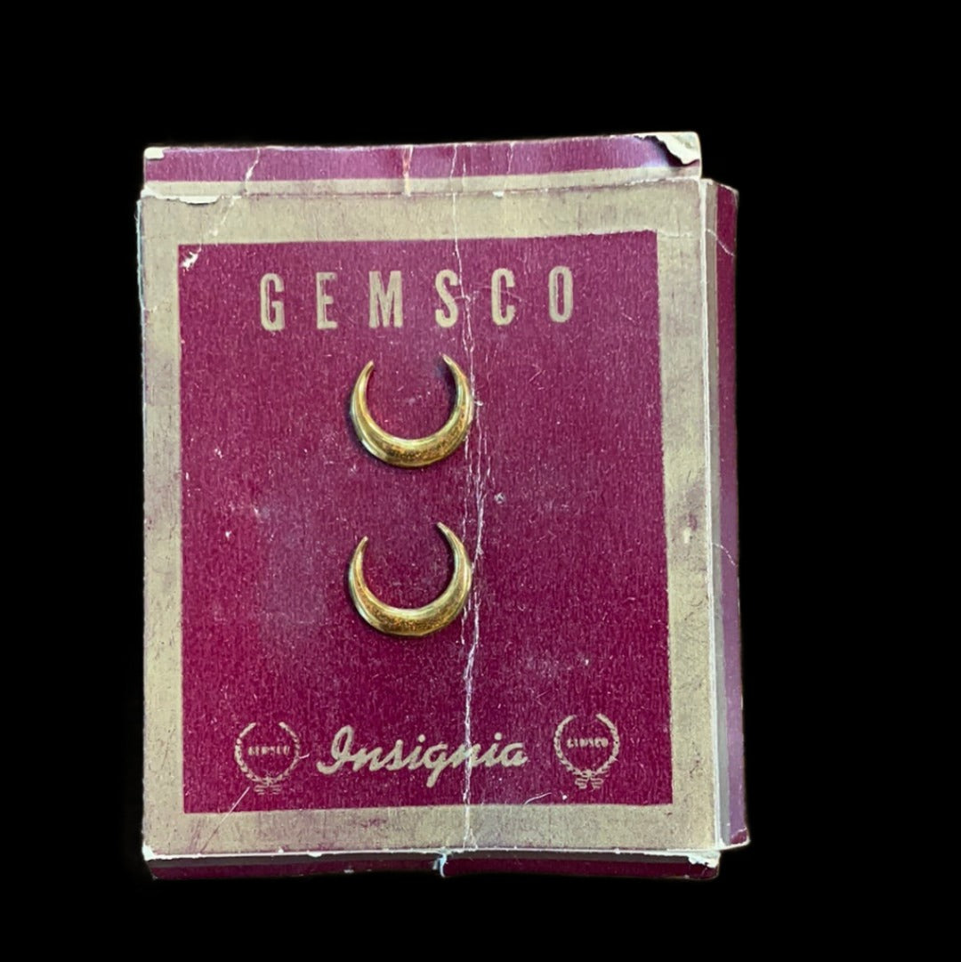 Crescent Pins, Vintage