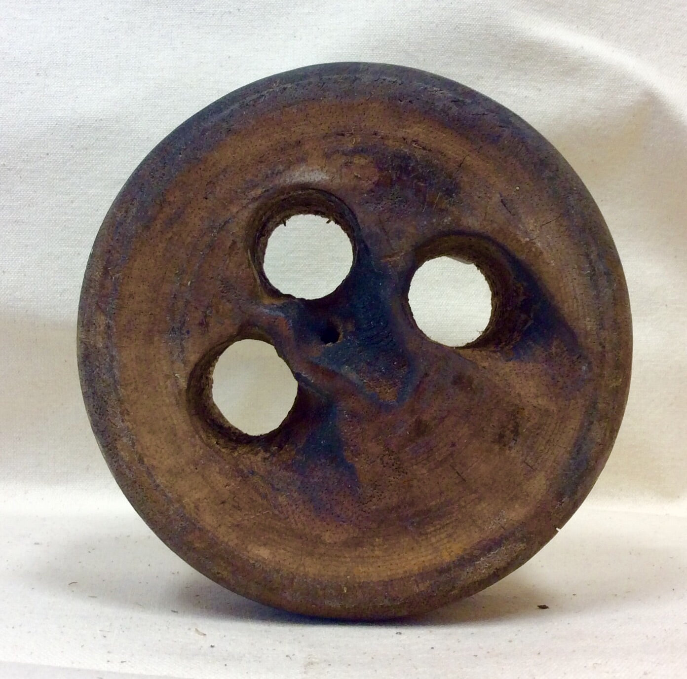 Deadeyes, wood block, individual - Annapolis Maritime Antiques