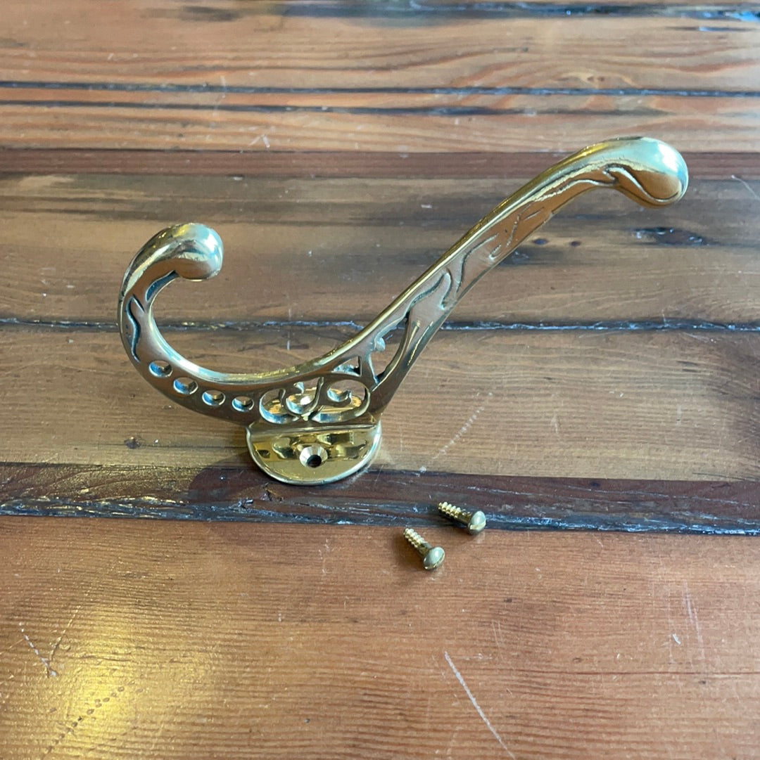 Fancy Brass Hook