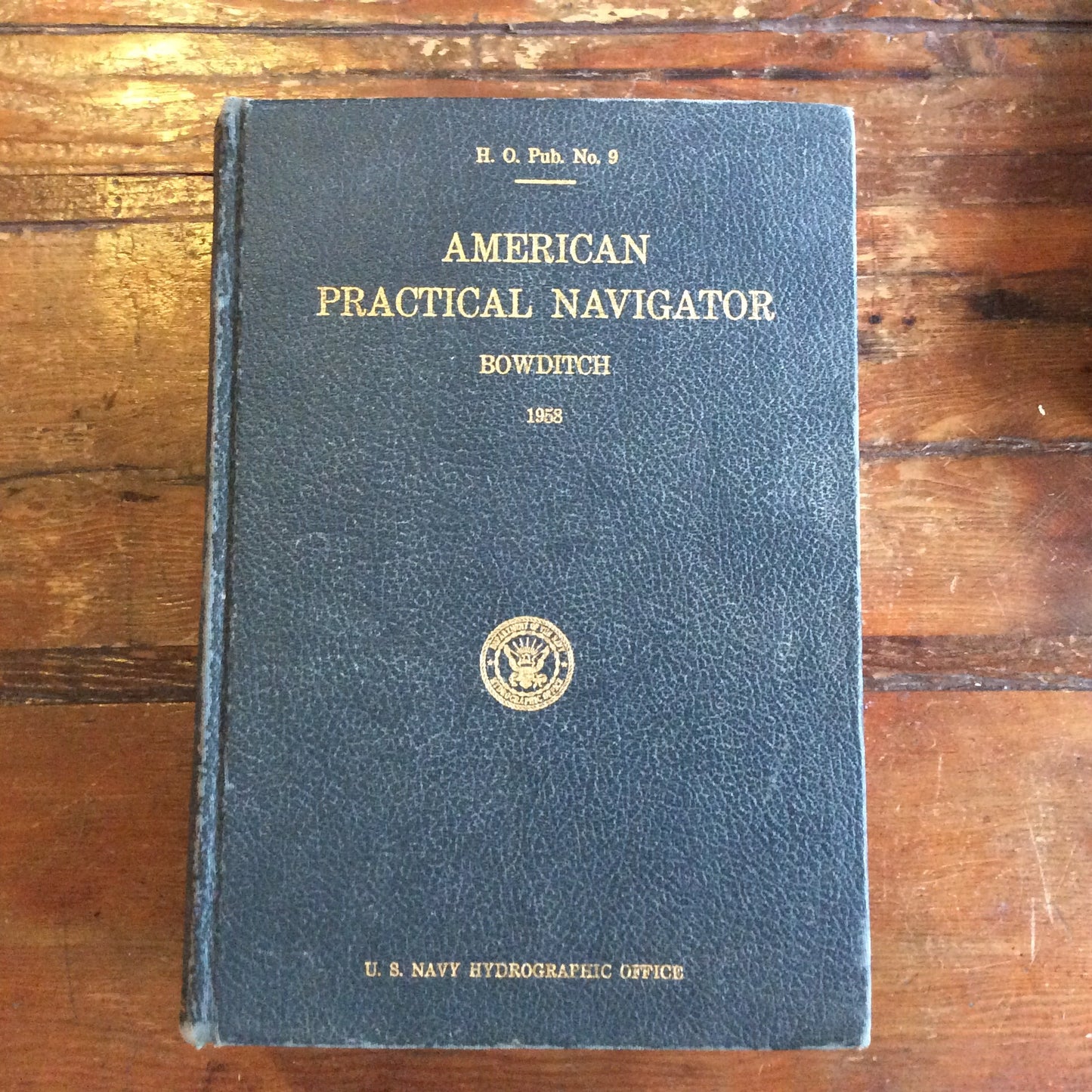 Book,"American Practical Navigator" An Epitome of Navigation, No. 9"