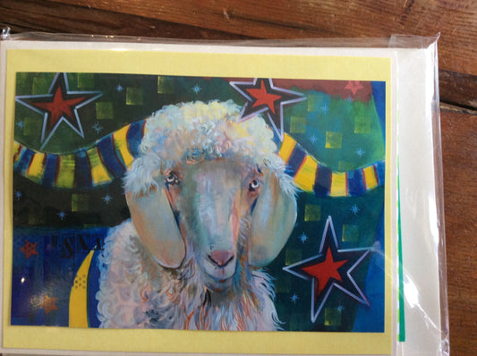 Notecard & Envelope, Bill The Goat - Annapolis Maritime Antiques