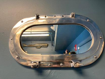 Chrome Porthole Mirror