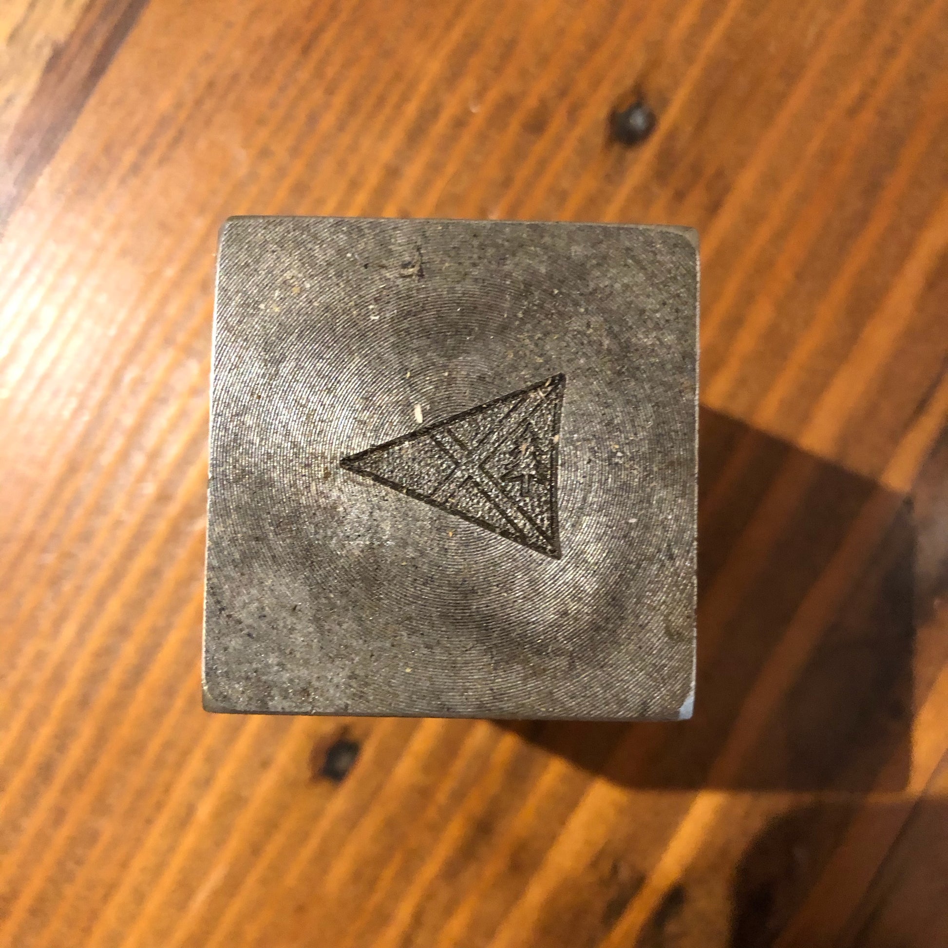 Steel Stamping Die, Unknown Yacht Club Burgees - Annapolis Maritime Antiques