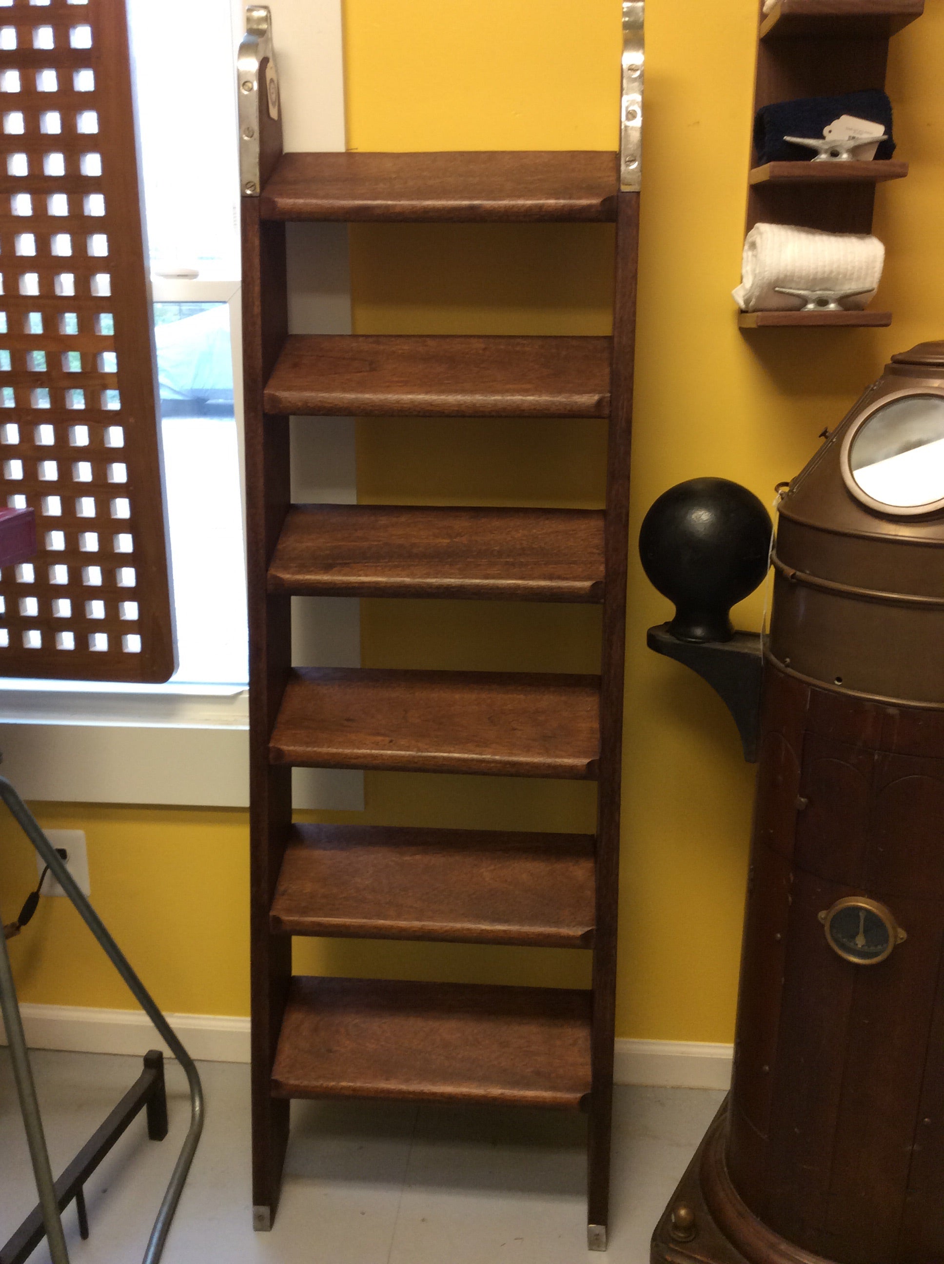 Ladder, Companionway, Trumpy, Counterpoint, 1948 - Annapolis Maritime Antiques