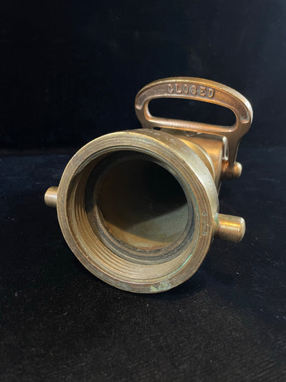 Fire Hose Nozzle, shipboard, circa late 1800's