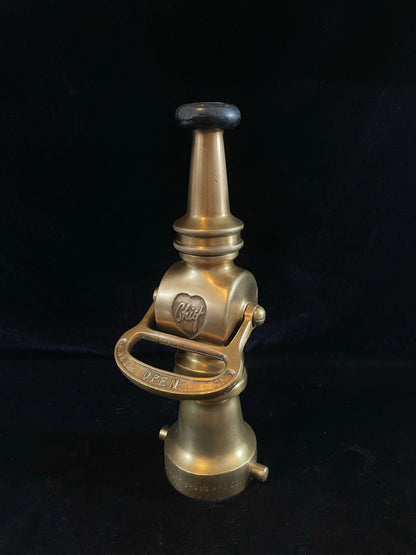 Fire Hose Nozzle, shipboard, circa late 1800's