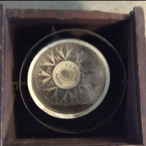 Compass, D E Whitton, Boston, dry card - Annapolis Maritime Antiques