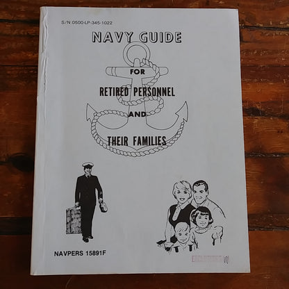 Book, "Navy Guide for Retired Personnel and Their Families"