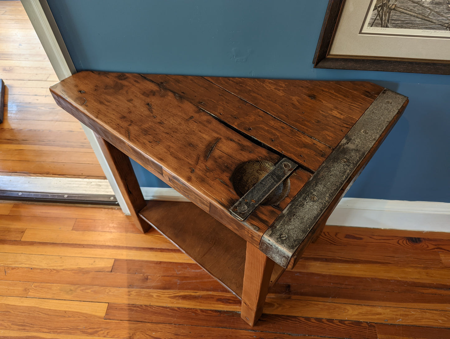 Triangle Liberty Hatch Cover End Table